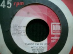 画像2: BILL WYMAN作曲/貴重45オンリー★JOEY PAIGE-『CAUSE I'M IN LOVE WITH YOU』 