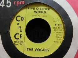 画像1: ソフトロック本掲載/JULIAN COPE元ネタ★THE VOGUES-『FIVE O'CLOCK WORLD』