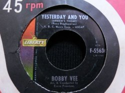 画像1: DAVID SEVILLE名曲カバー★BOBBY VEE-『YESTERDAY AND YOU(ARMEN'S THEME)』 