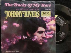 画像2: THE MIRACLES名曲カバー/USジャケ原盤★JOHNNY RIVERS-『THE TRACKS OF MY TEARS』 