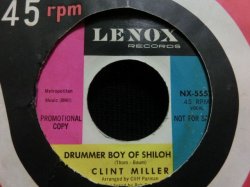 画像1: 60sオールディーズ/45オンリー★CLINT MILLER-『DRUMMER BOY OF SHILOH』 