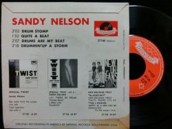 画像2: サンディ・ネルソン/フランス原盤EP★SANDY NELSON-『MADISON TWIST』 