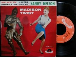 画像1: サンディ・ネルソン/フランス原盤EP★SANDY NELSON-『MADISON TWIST』 