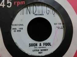 画像2: 60sロッキン/希少シングルオンリー★LITTLE BOBBY REY-『I'M GONNA SIT RIGHT DOWN AND WRITE MYSELF A LETTER』 