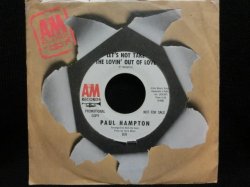 画像1: NICK De CAROレアワーク/希少プロモ★PAUL HAMPTON-『LET'S NOT TAKE THE LOVIN' OUT OF LOVE』 