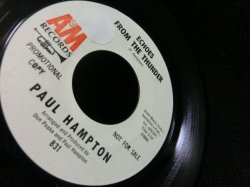 画像3: NICK De CAROレアワーク/希少プロモ★PAUL HAMPTON-『LET'S NOT TAKE THE LOVIN' OUT OF LOVE』 