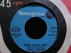 画像1: ”Teen Town USA”収録★JIMMY LeFEVRE-『SWEET LOVIN' BABY』