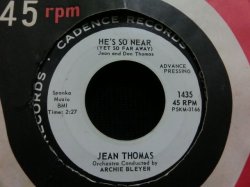 画像1: 60's ガール・サウンズ・ディスクガイド掲載★JEAN THOMAS-『お熱を上げて/HE'S SO NEAR』