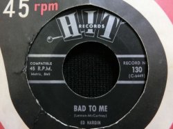 画像1: BEATLES名曲/レアカバー★ED HARDIN-『BAD TO ME』