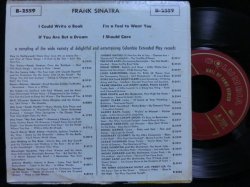 画像2: フランク・シナトラ/USジャケ原盤EP★FRANK SINATRA 