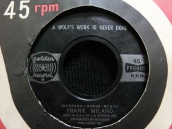 画像1: 米国アニメ・キッズレコード★FRANK MILANO-『A WOLF'S WORK IS NEVER DONE』