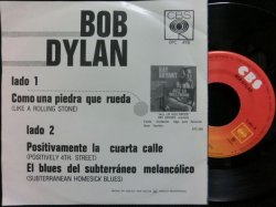 画像2: ボブ・ディラン/希少MEXICO盤EP★BOB DYLAN-『LIKE A ROLLING STONE』