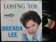 ブレンダ・リー米国ジャケ原盤/DAMITA JO元ネタ★BRENDA LEE-『LOSING YOU』 