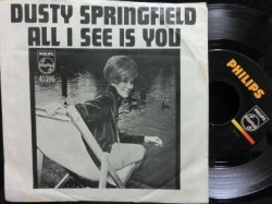 画像1: ダスティ・スプリングフィールド/USジャケ原盤★DUSTY SPRINGFIELD-『この恋をひとすじに/ALL I SEE IS YOU』 