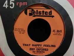 画像1: Bert Kaempfert名曲カバー/45オンリー★JERRY CRUTCHFIELD-『THAT HAPPY FEELING』 