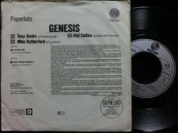 画像2: ジェネシス/GERMANYジャケ原盤★GENESIS-『PAPERLATE』