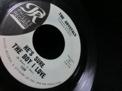 画像2: Phil Spector音壁/1stプレス★THE CRYSTALS-『愛しているんだもの/HE'S SURE THE BOY I LOVE』