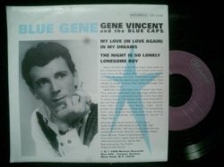 画像2: ジーン・ヴィンセント未発表作品/廃盤EP★GENE VINCENT-『BLUE GENE』