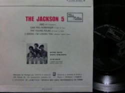 画像2: ジャクソン・ファイブ/希少ポルトガル原盤EP★THE JACKSON 5-『ABC』　