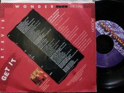 画像2: マイケル・ジャクソン&スティーヴィー・ワンダー/USジャケ原盤★STEVIE WONDER & MICHAEL JACKSON-『GET IT』