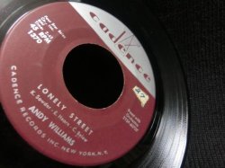 画像3: CARL BELEW名曲カバー★ANDY WILLIAMS-『LONLEY STREET』 