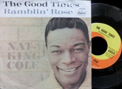 画像2: ナット・キング・コール/USジャケ原盤★NAT KING COLE-『RAMBLIN' ROSE』 