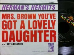 画像2: ハーマンズ・ハーミッツ/US原盤★HERMAN'S HERMITS-『MRS. BROWN YOU'VE GOT A LOVELY DAUGHTER』