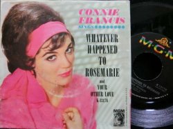 画像1: コニー・フランシス/US原盤★CONNIE FRANCIS-『WHATEVER HAPPENED TO ROSEMARIE』