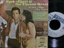 画像1: ハーブ・アルパート/Mexico原盤EP★HERB ALPERT-『WHAT NOW MY LOVE』