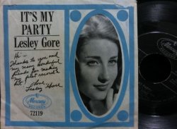 画像1: レスリー・ゴアUS原盤★LESLEY GORE-『涙のバースデイ・パーティー /IT'S MY PARTY』 