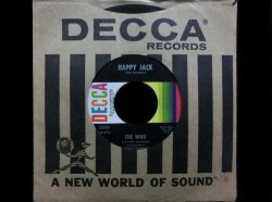 画像1: ザ・フーUS原盤/B面違い★THE WHO-『HAPPY JACK』