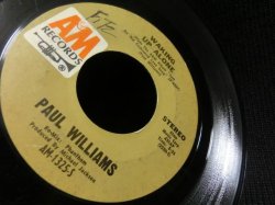 画像3: Roger Nichols名曲カバー★PAUL WILLIAMS-『愛のプレリュード/WE'VE ONLY JUST BEGUN』