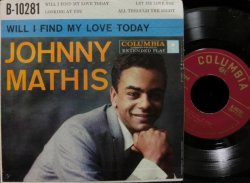 画像1: ジョニー・マティス/USジャケ原盤★JOHNNY MATHIS-『WILL I FIND MY LOVE TODAY』