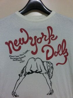 画像1: ニューヨーク・ドールズ/Tシャツ★NEW YORK DOLLS