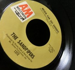 画像2: JACKSON 5名曲カバー★THE SANDPIPERS-『NEVER CAN SAY GOODBYE』