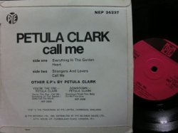 画像2: ペテュラ・クラークUK原盤★PETULA CLARK-『CALL ME』