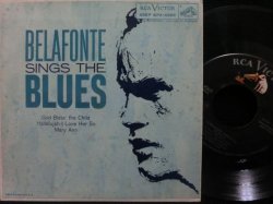 画像1: Ray Charlesレアカバー収録/US原盤★HARRY BELAFONTE-『SINGS THE BLUES』