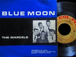 画像1: ザ・マーセルズ/France原盤EP★THE MARCELS-『BLUE MOON』
