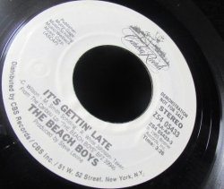 画像2: ビーチ・ボーイズUS原盤/貴重プロモ★THE BEACH BOYS-『IT'S GETTIN' LATE』