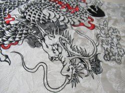 画像4: チンピラアロハ　ロカビリー rockabilly　　絹　和柄シャツ
