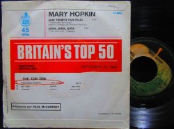 画像2: メリー・ホプキン/Spain原盤★MARY HOPKIN-『悲しき天使/THOSE WERE THE DAYS』