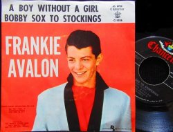 画像1: フランキー・アヴァロン/USジャケ原盤★FRANKIE AVALON-『BOBBY SOX TO STOCKINGS』