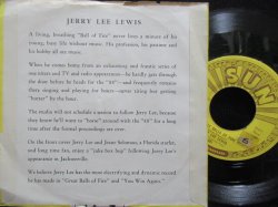 画像2: 希少ジャケ/US原盤★JERRY LEE LEWIS-『GREAT BALLS OF FIRE』