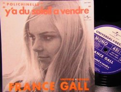 画像1: 【限定ジャケ45】France Gall『Ya Du Soleli A Vendre』