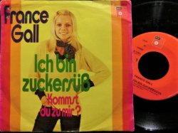 画像1: フランス・ギャル/希少ドイツPS原盤★FRANCE GALL-『Ich bin zuckersub』