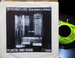 画像2: ジョン・レノンUS原盤★JOHN LENNON/PLASTIC ONO BAND-『平和を我等に/GIVE PEACE A CHANCE』