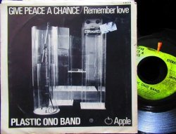 画像1: ジョン・レノンUS原盤★JOHN LENNON/PLASTIC ONO BAND-『平和を我等に/GIVE PEACE A CHANCE』