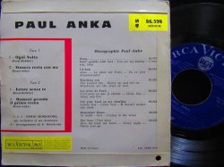 画像2: ポール・アンカ/France原盤EP★PAUL ANKA