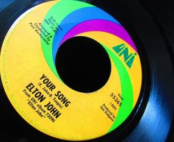 画像2: エルトン・ジョンUS原盤/カップリング曲違い★ELTON JOHN-『僕の歌は君の歌（YOUR SONG）』