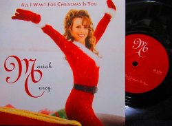 画像1: マライア・キャリー/US限定7inch★MARIAH CAREY-『ALL I WANT FOR CHRISTMAS』